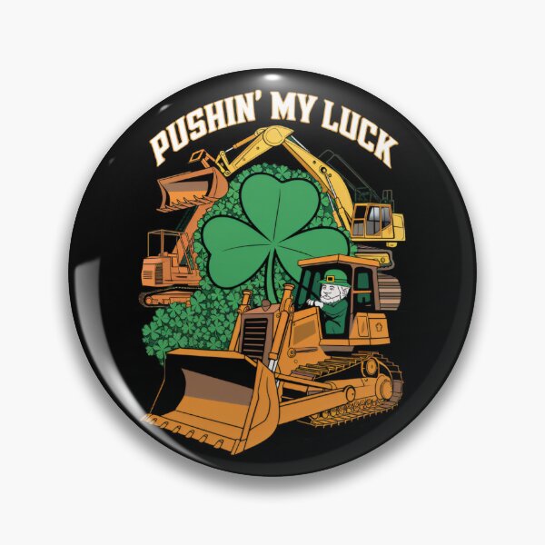 Artikelvorschau, Bulldozer Saint Paddys Bau Lustige Bauarbeiten entworfen und verkauft von ArtFromBeyond.