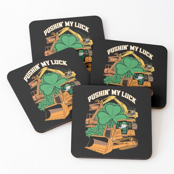 Item preview, Bulldozer Saint Paddys Construction Funny Construction Work designed and sold by ArtFromBeyond.