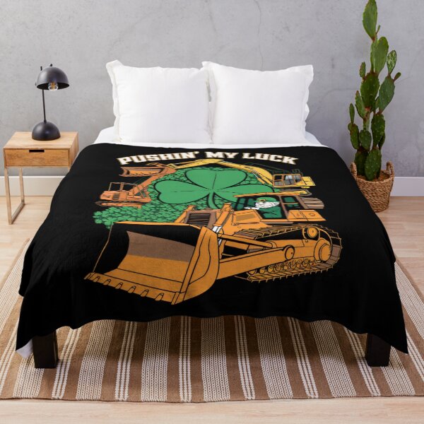Item preview, Bulldozer Saint Paddys Construction Funny Construction Work designed and sold by ArtFromBeyond.