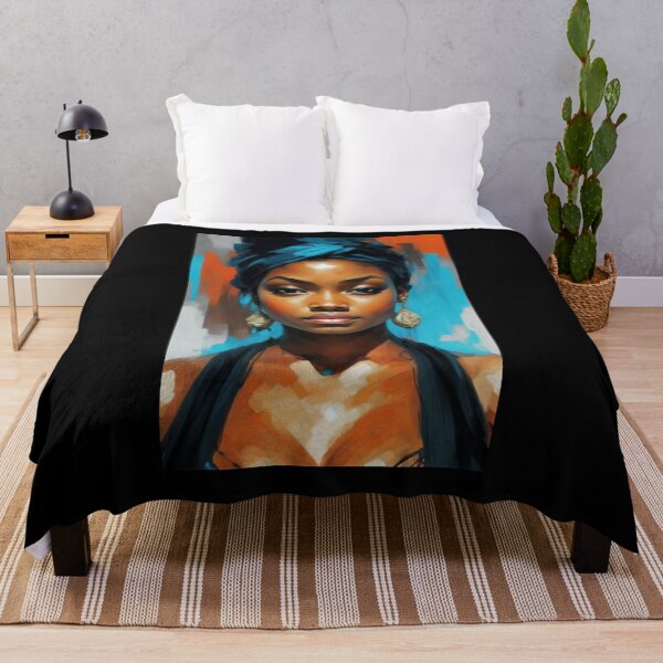 Item preview, Beautiful Black Woman designed and sold by ArtCraftLab.