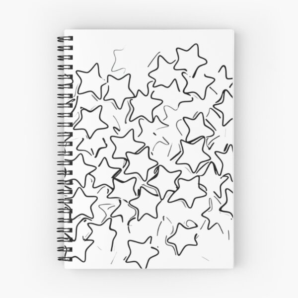 Item preview, Hand-Drawn Overlapping Stars designed and sold by Glam-OOTD.