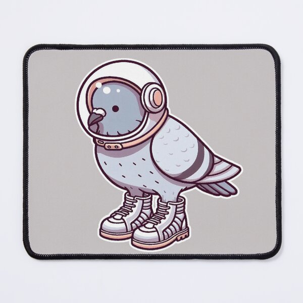 Item preview, Intergalactic Pigeon Explorer designed and sold by zzz888.