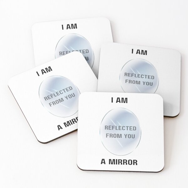 Item preview, I AM REFLECTED FROM YOU A MIRROR Sweatshirt, tshirt, designed and sold by chipmuckdesignn.