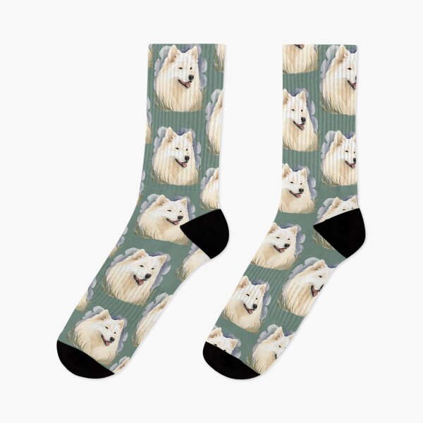 Item preview, Watercolour Samoyed designed and sold by TheresaNicole.