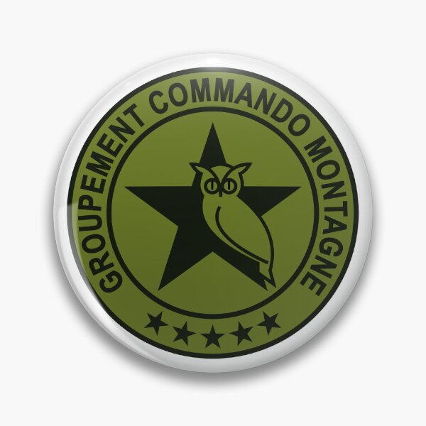 Aperçu de l'œuvre Groupement de commandos de montagne de l'armée française créée et vendue par sirglennbo.
