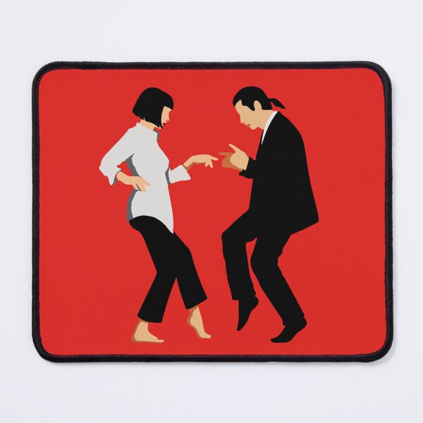 Artikelvorschau, Vincent Vega und Mia Wallace tanzen entworfen und verkauft von ocusido.