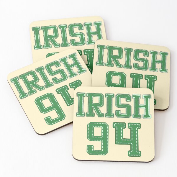 Item preview, Irish 94: Bold and Sporty Irish Pride - Green/White designed and sold by FaeryNuff.