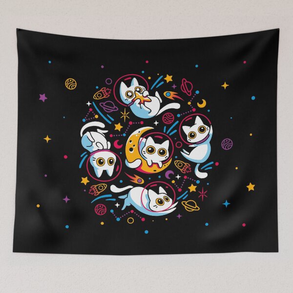 Item preview, Kitten Cosmos - Cute Space Cats designed and sold by Snouleaf.