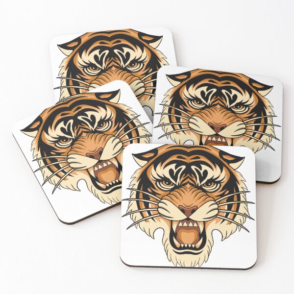 Item preview, Tiger Design Classic Tattoo designed and sold by Scobtattoo.