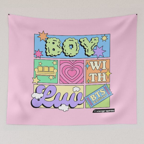 Item preview, BOY WITH LUV BTS KPOP designed and sold by Vangraphic.