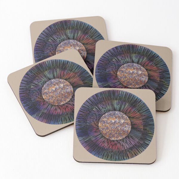 Item preview, Dynamic color circle with planet designed and sold by artoriginal.