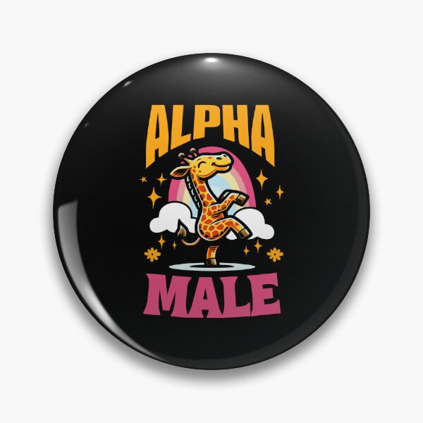 Item preview, Alpha Male - Giraffe with Rainbow designed and sold by AnAzArt.