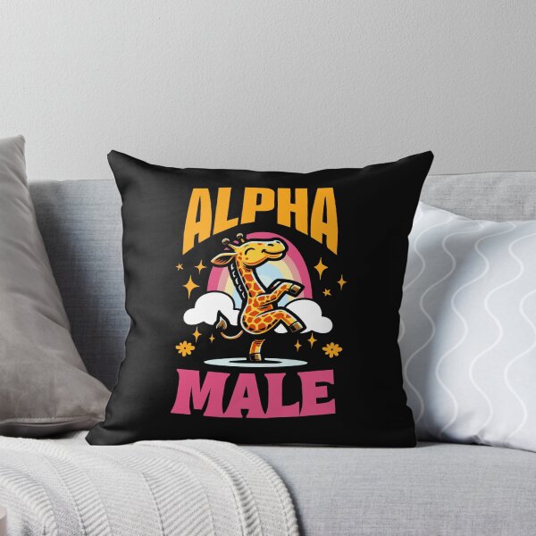 Item preview, Alpha Male - Giraffe with Rainbow designed and sold by AnAzArt.