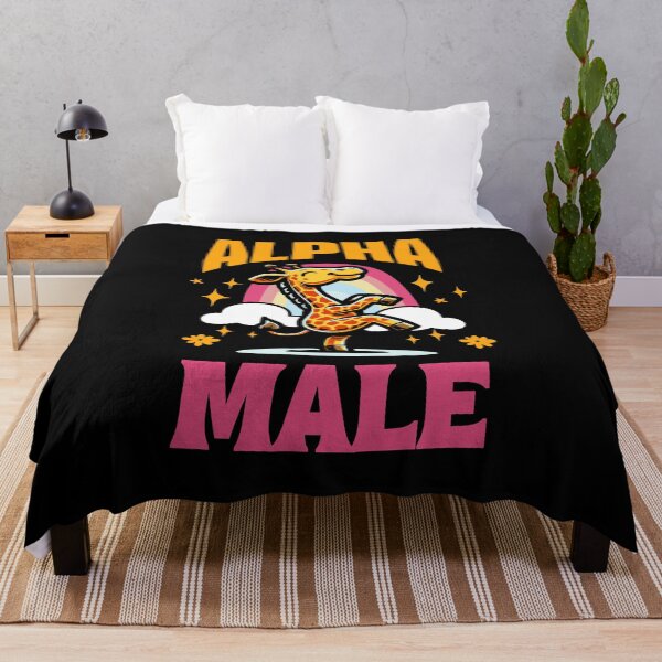 Item preview, Alpha Male - Giraffe with Rainbow designed and sold by AnAzArt.