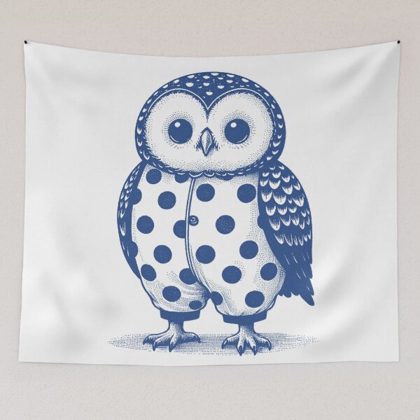 Item preview, Polka Dot Owl Whimsy designed and sold by zzz888.