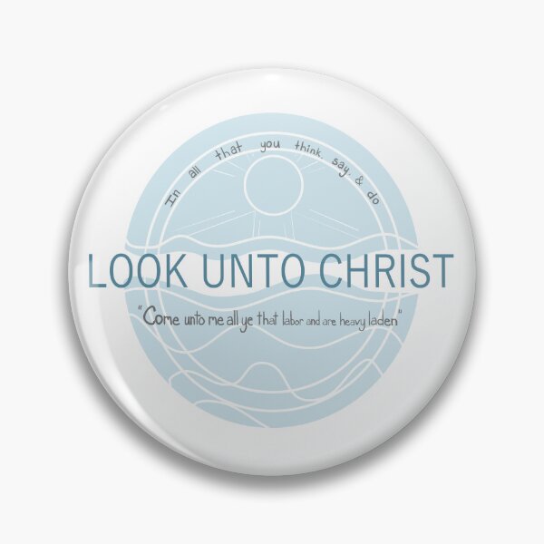 Item preview, "Look Unto Christ" 2025 LDS Youth Theme designed and sold by spekeasies.
