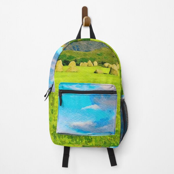 Item preview, Watercolor illustration of Castlerigg Stone Circle in Lake District designed and sold by GestaltImagery.