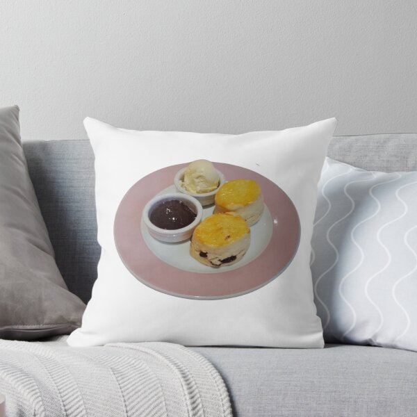 Item preview, English tea scone with clotted cream designed and sold by Coolparrotgirl.