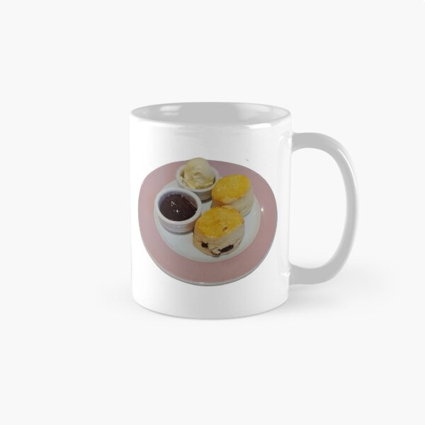 Item preview, English tea scone with clotted cream designed and sold by Coolparrotgirl.