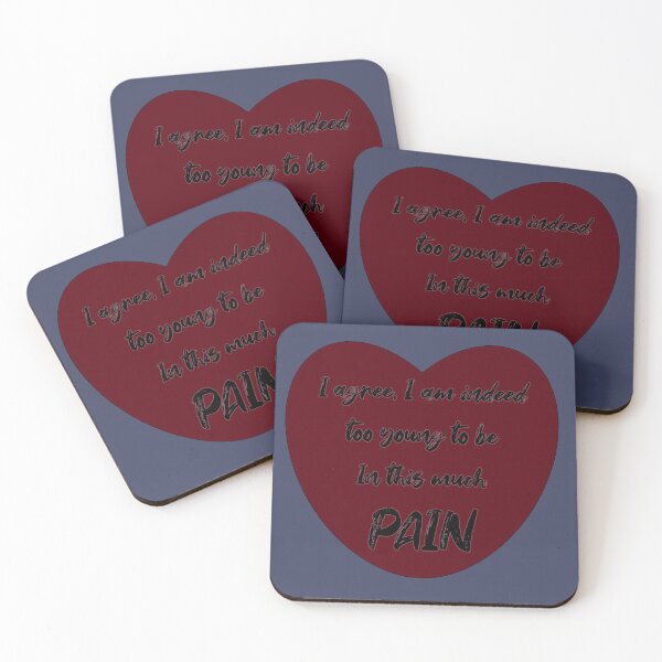 Item preview, Too Young To Be In Pain designed and sold by Elinda96.
