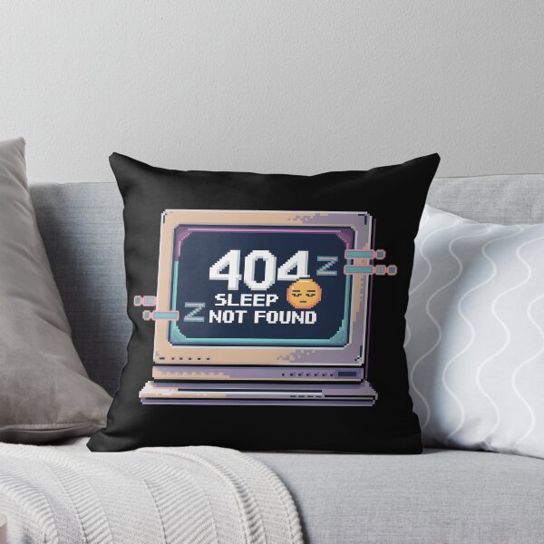 Item preview, 404 Sleep Not Found Pixel Art Artwork designed and sold by Hooodify.