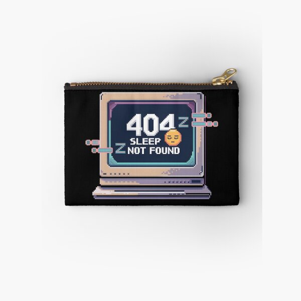 Item preview, 404 Sleep Not Found Pixel Art Artwork designed and sold by Hooodify.