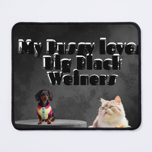 Item preview, My pussy loves black weiners, funny tshirt lol to make you laugh designed and sold by The Far Far North.