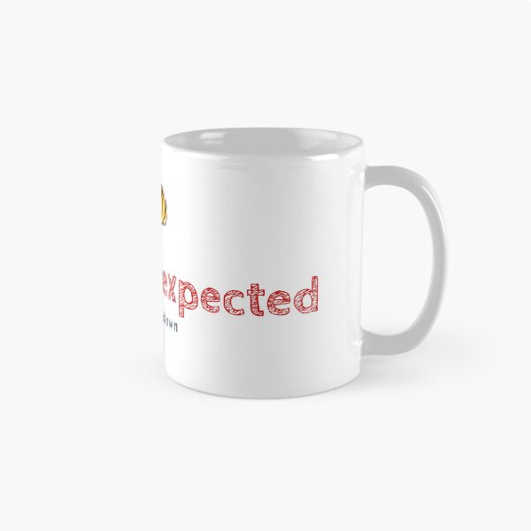 Item preview, Disappointment expressed in red outlined letters above blue cursive, featuring a gold feather on a white background designed and sold by homydesign.