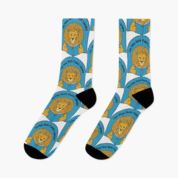 Item preview, NYC Library Lions Vintage Illustration - New York Souvenir - New York Library Lions  designed and sold by Homper.