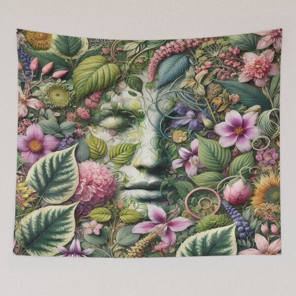 Item preview, Home Decor Botanic Face designed and sold by M&M Lifestyle Hub.