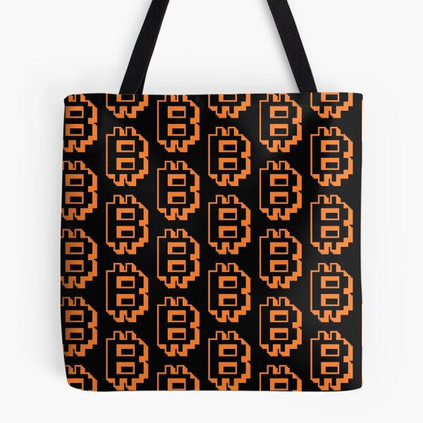 Artikelvorschau, Bitcoin-Logo Retro 8-Bit entworfen und verkauft von CyberRex.