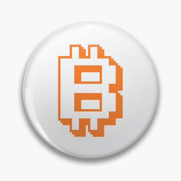 Artikelvorschau, Bitcoin-Logo Retro 8-Bit entworfen und verkauft von CyberRex.