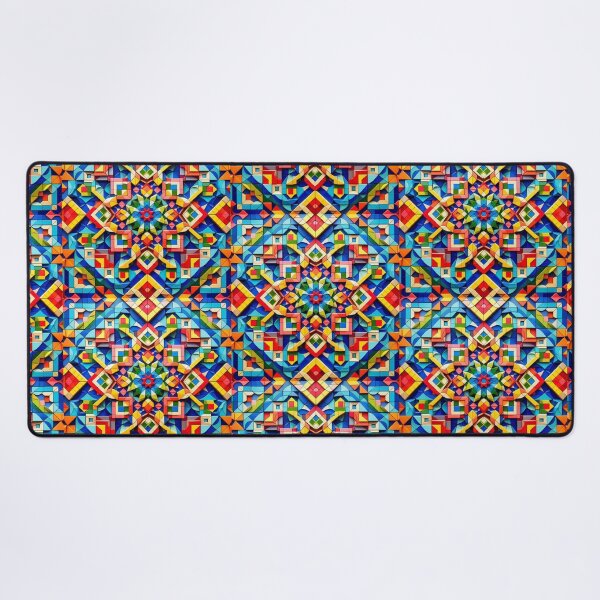 Item preview, colorful geometric shapes designed and sold by Dogandesighn.