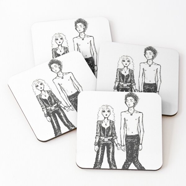 Item preview, Nancy & Sid – Punk Love Illustration designed and sold by venskula ♡.