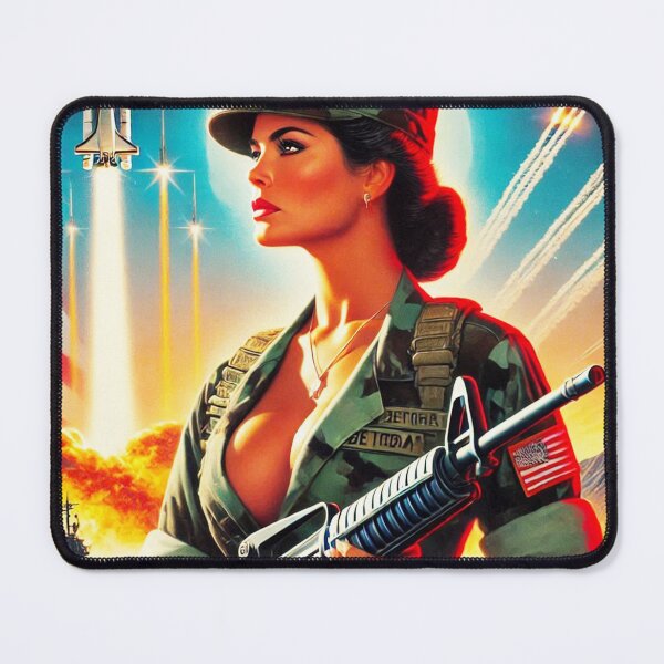 Item preview, Soldier Girl designed and sold by PulpVintage.