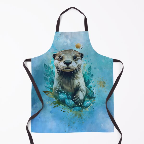Aperçu de l'œuvre Playful otter créée et vendue par clarazen.