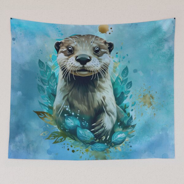 Item preview, Playful otter designed and sold by clarazen.