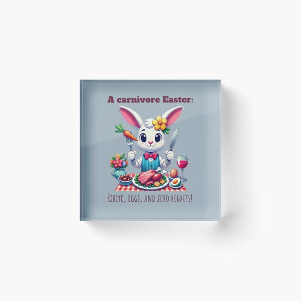 Item preview, Carnivore Easter, zero regrets designed and sold by dreamlandbuyers.