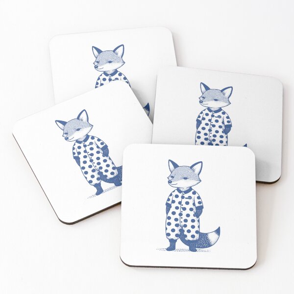Item preview, Sleepy Polka Dot Fox designed and sold by zzz888.