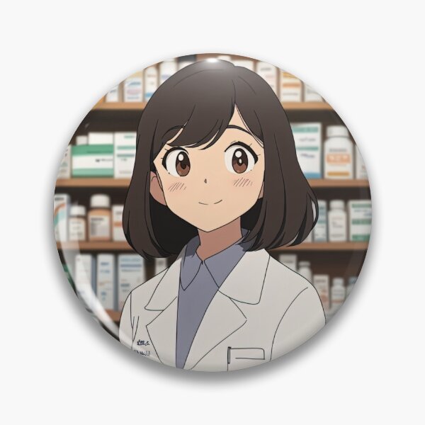 Item preview, Pharmacist | Anime style designed and sold by ComicsFactory.