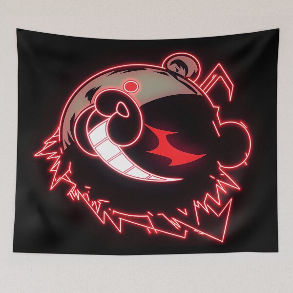 Artikelvorschau, Neon-Monokuma entworfen und verkauft von SchellStation.