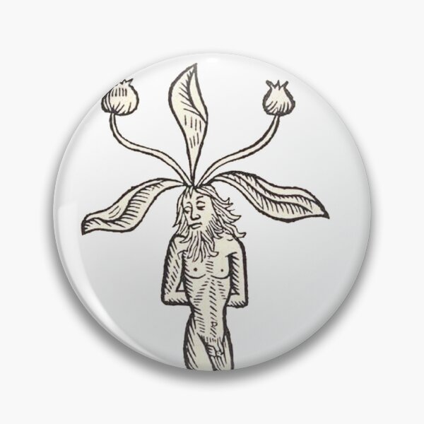 Item preview, Male Mandrake Woodcut Art  designed and sold by HawthorneFlame.