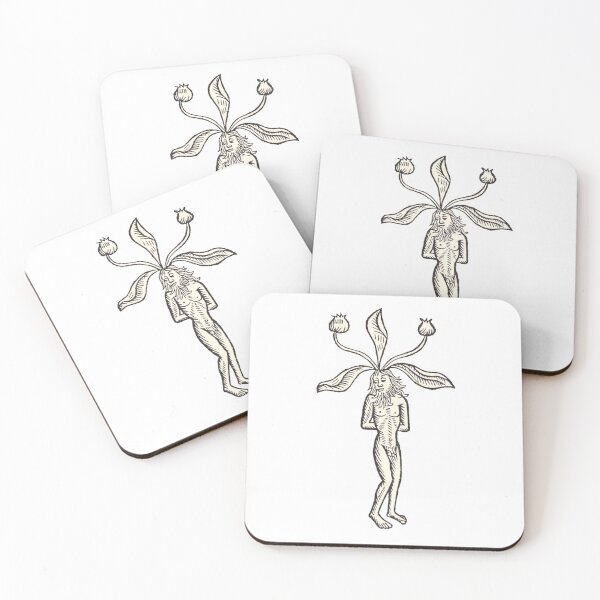 Item preview, Male Mandrake Woodcut Art  designed and sold by HawthorneFlame.