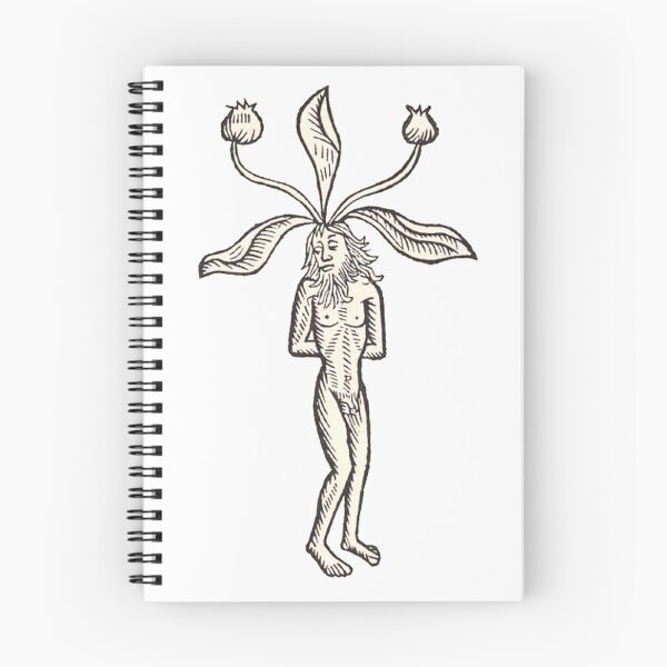 Item preview, Male Mandrake Woodcut Art  designed and sold by HawthorneFlame.