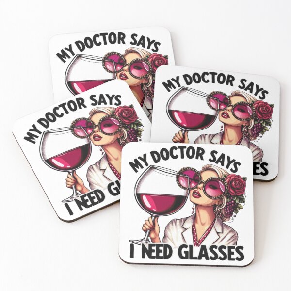Item preview, “My Doctor Says I Need Glasses” designed and sold by CHRIST5000.