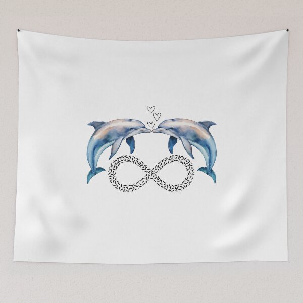 Item preview, Dolphins designed and sold by Gardenpets.
