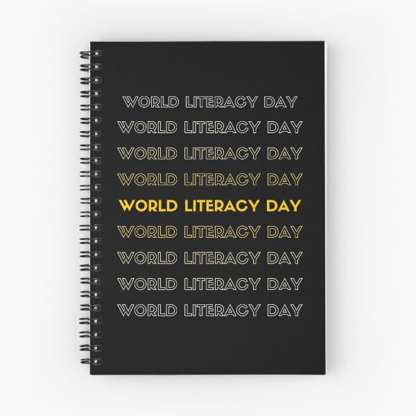 Item preview, Literacy Lights Minds: World Literacy Day designed and sold by Zakrytos ★★★★★.