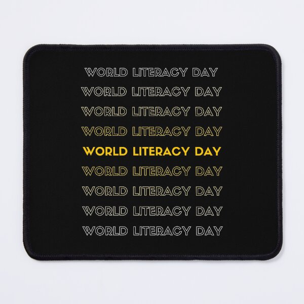 Item preview, Literacy Lights Minds: World Literacy Day designed and sold by Zakrytos ★★★★★.