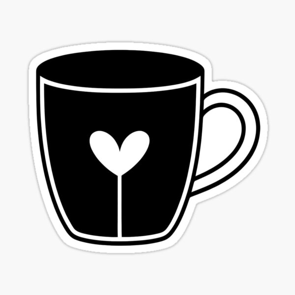 Item preview, coffee cup stickers designed and sold by vpsophia.
