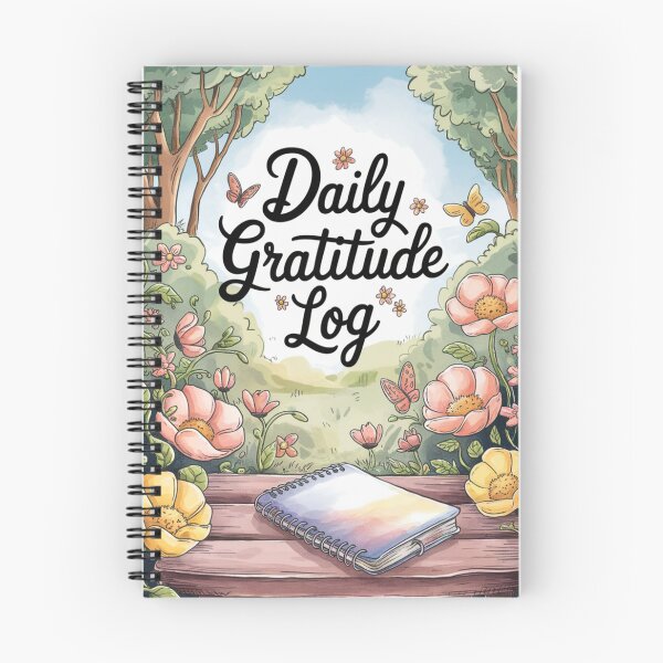 Item preview, Daily Gratitude Log designed and sold by FitchByEvelyn.